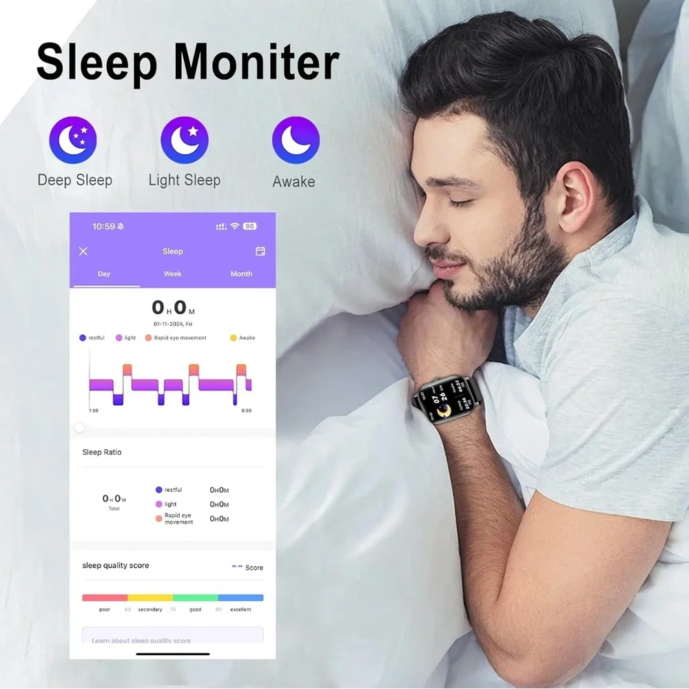 Smart Watch, Fitness Tracker
